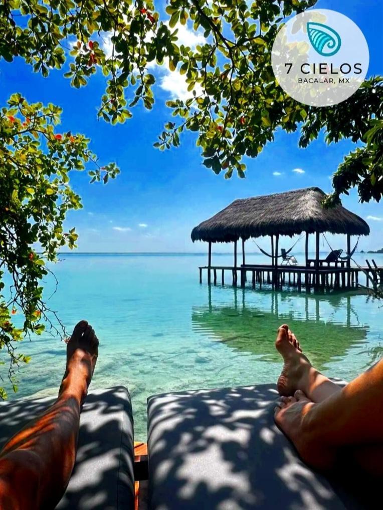 7 Cielos Bacalar. Esterno foto