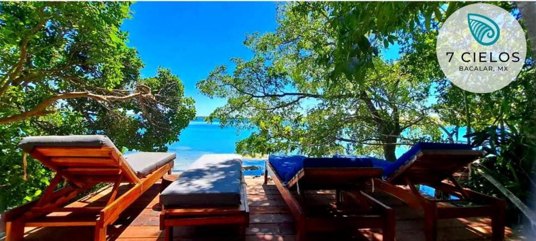 7 Cielos Bacalar. Esterno foto