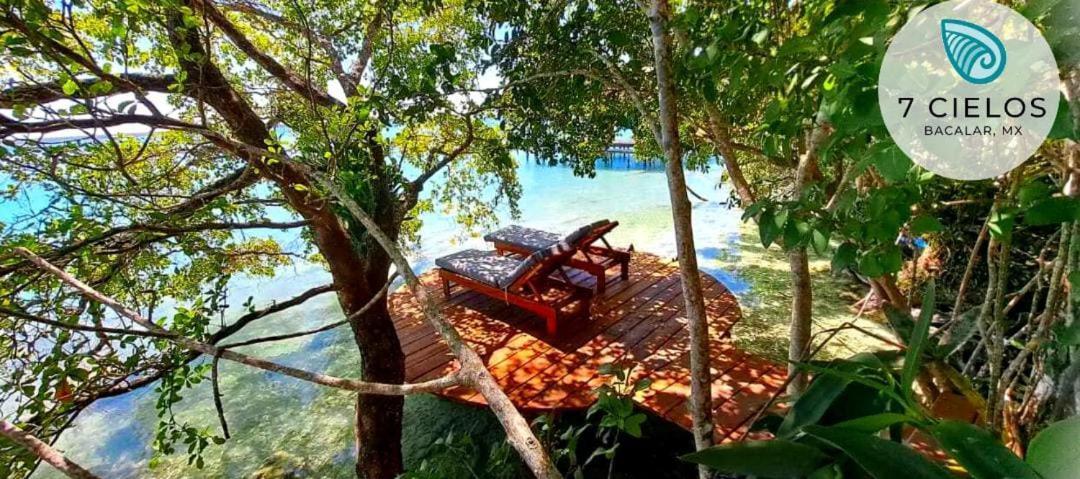 7 Cielos Bacalar. Esterno foto