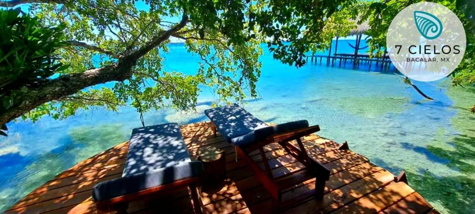7 Cielos Bacalar. Esterno foto