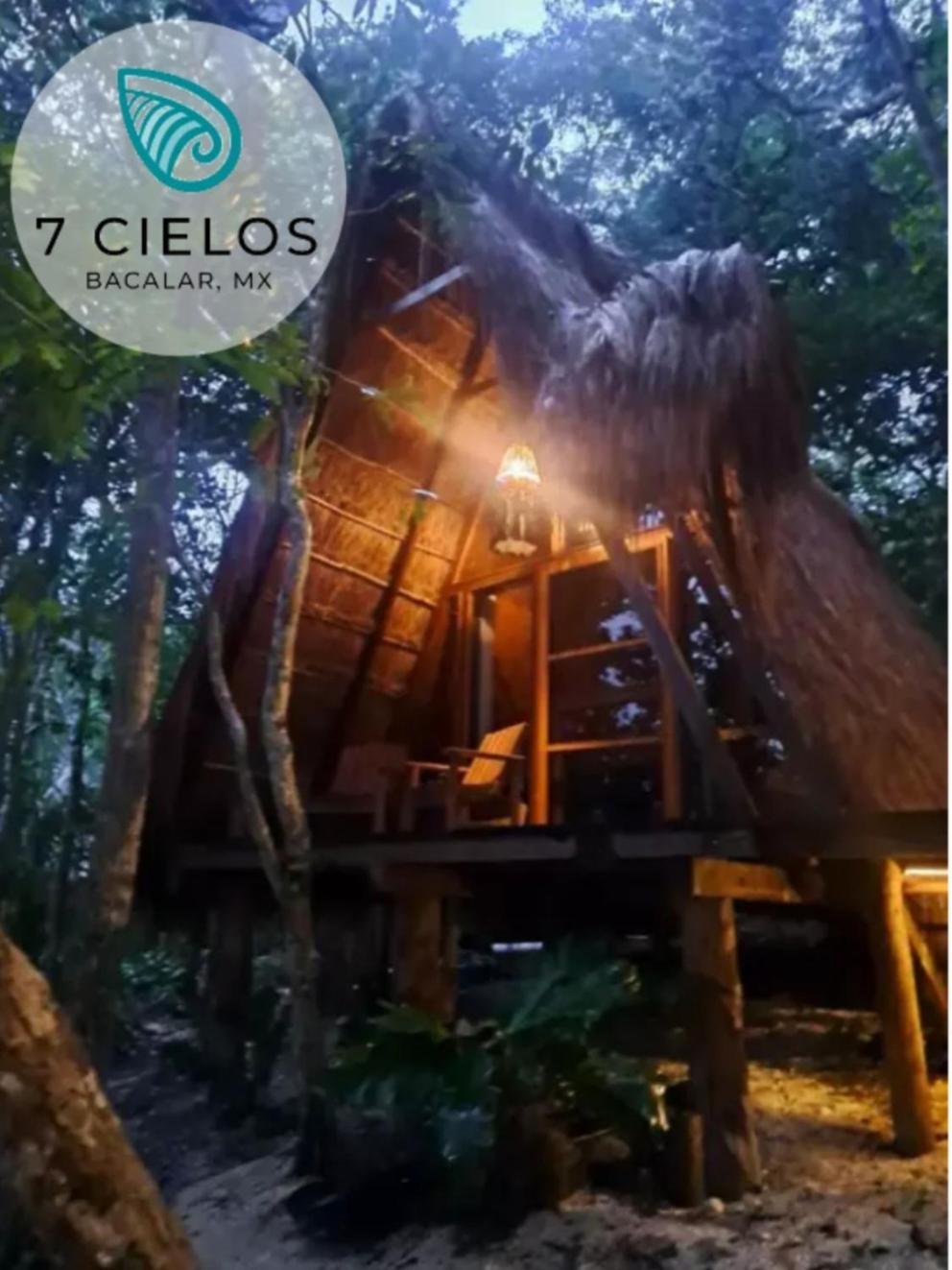 7 Cielos Bacalar. Esterno foto