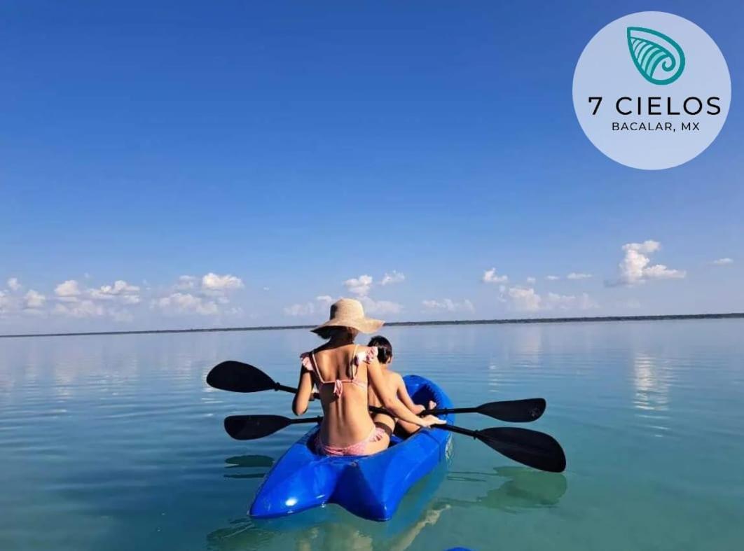 7 Cielos Bacalar. Esterno foto