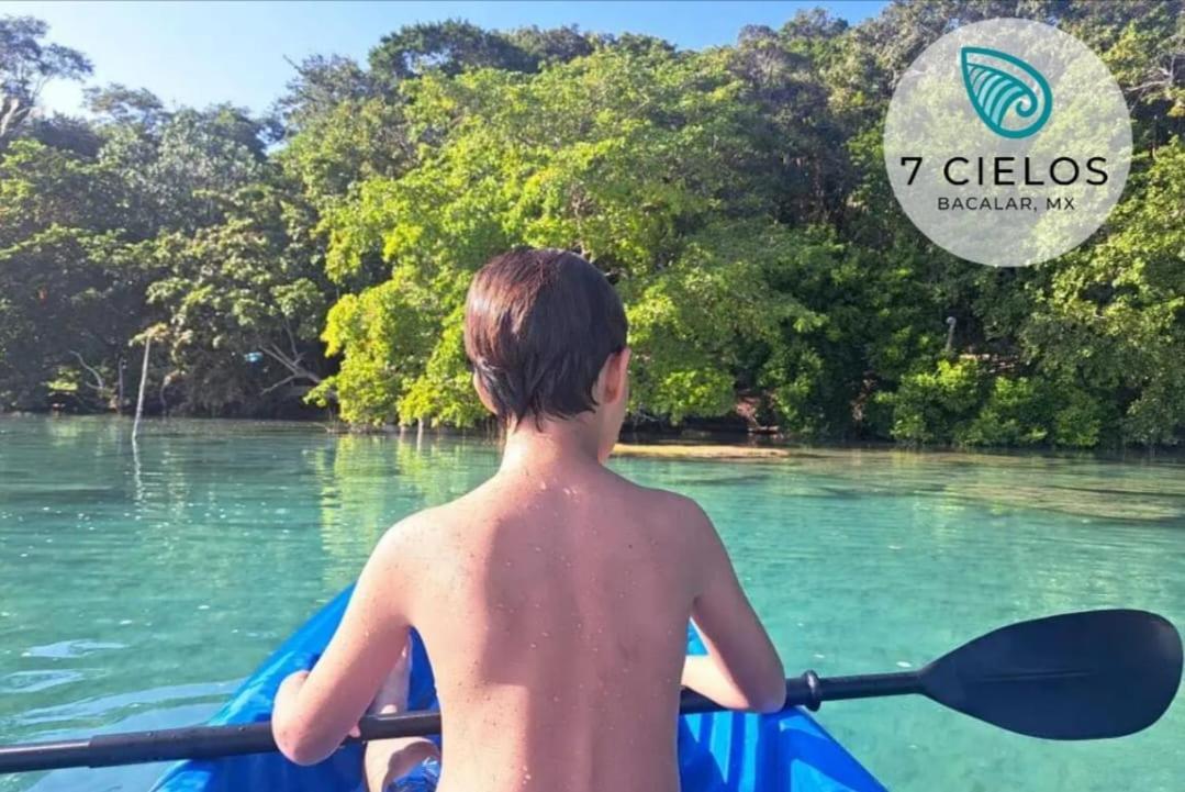 7 Cielos Bacalar. Esterno foto