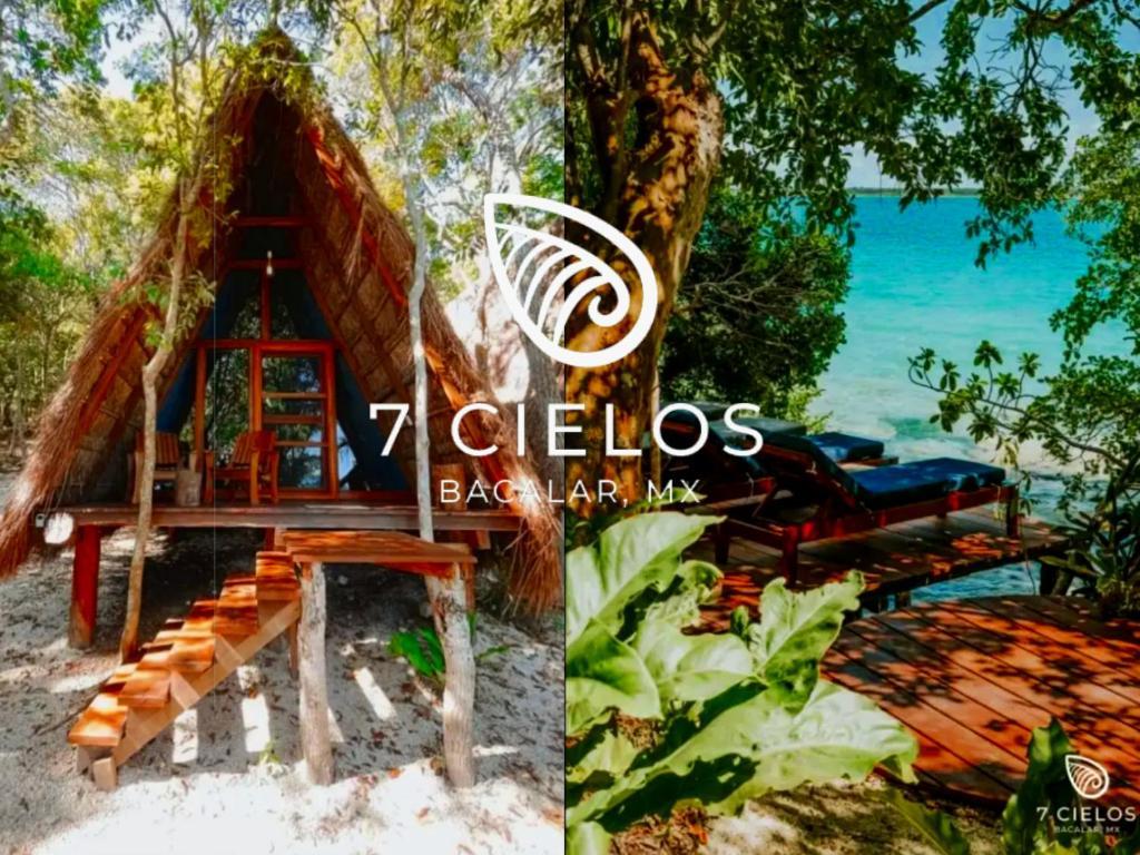 7 Cielos Bacalar. Esterno foto
