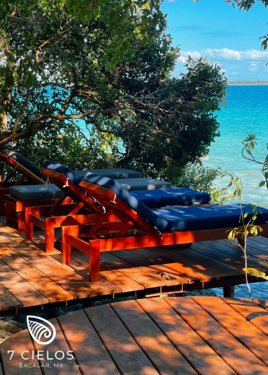 7 Cielos Bacalar. Esterno foto