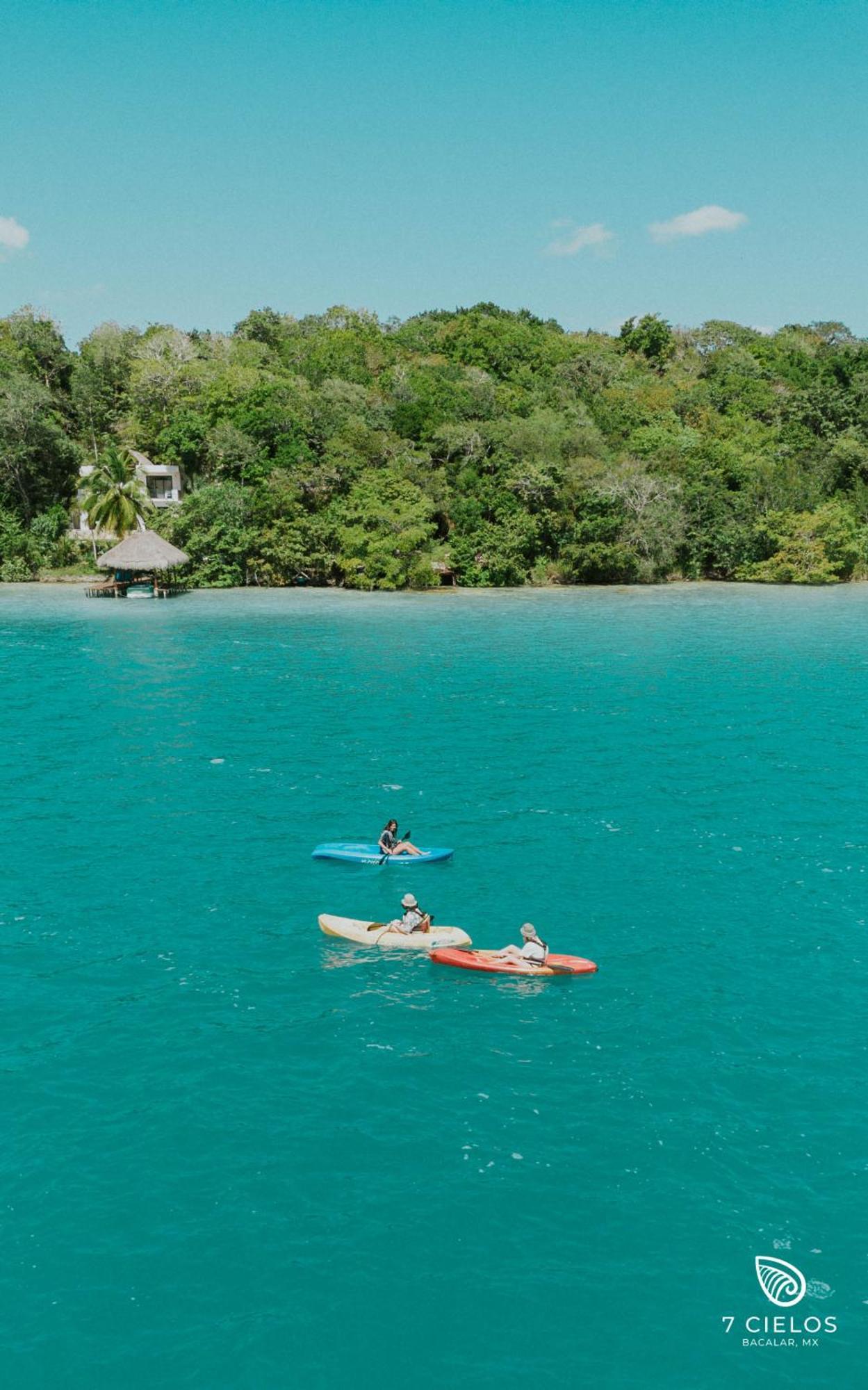 7 Cielos Bacalar. Esterno foto