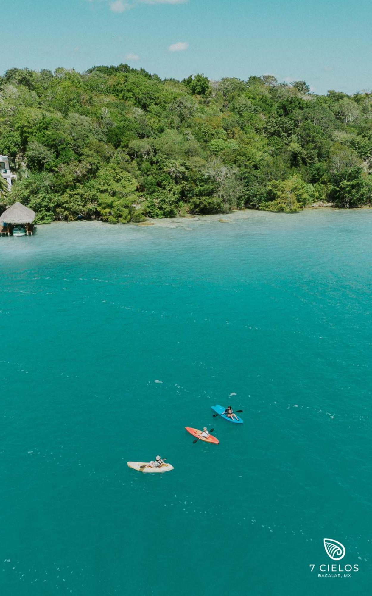 7 Cielos Bacalar. Esterno foto