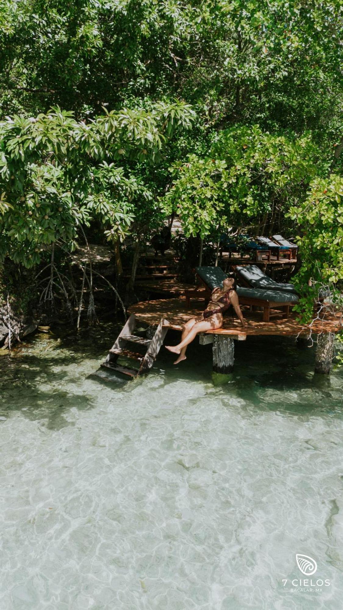 7 Cielos Bacalar. Esterno foto