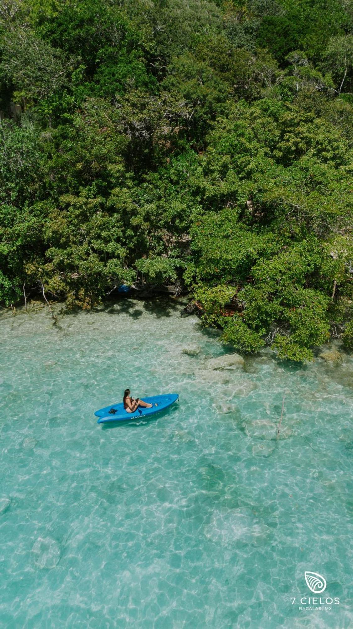 7 Cielos Bacalar. Esterno foto
