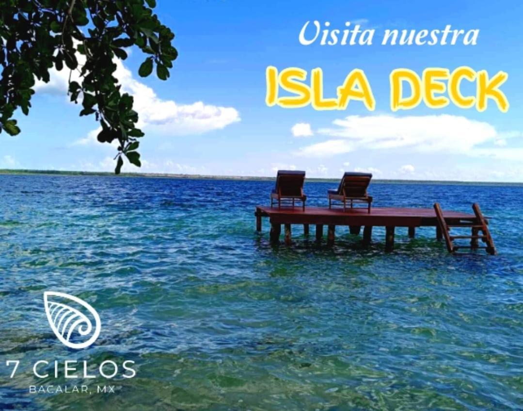 7 Cielos Bacalar. Esterno foto