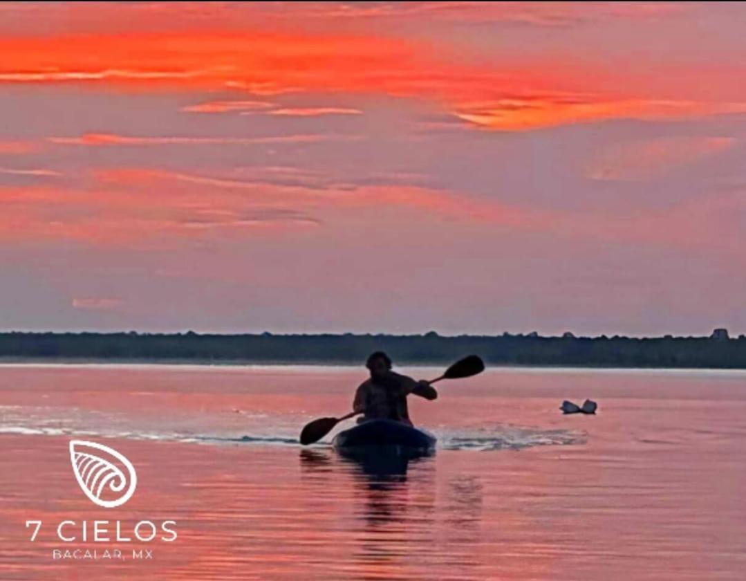 7 Cielos Bacalar. Esterno foto