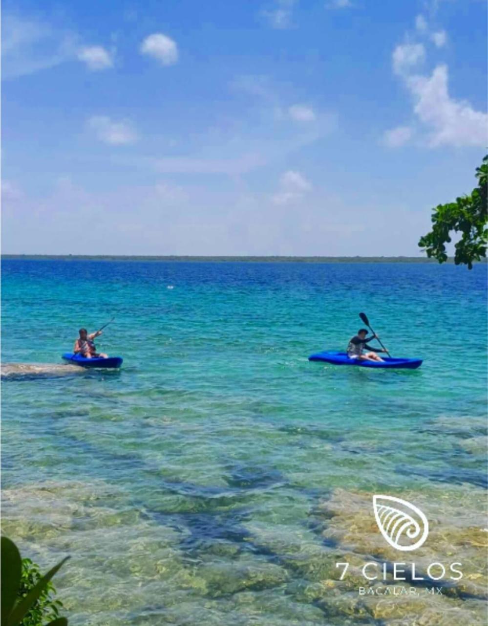 7 Cielos Bacalar. Esterno foto